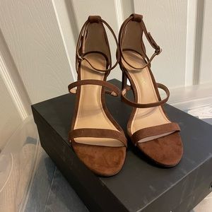 Strappy dressy heels